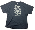 Vintage Rosswell New Mexico Alien Heads Glow in the Dark Graphic T-Shirt Sz 3XL