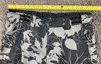 Billabong Pilot Ski Snowboard Pants Mens XL Grey Leaf Camo Waterproof Cargo Vtg