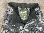 Billabong Pilot Ski Snowboard Pants Mens XL Grey Leaf Camo Waterproof Cargo Vtg