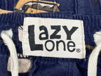 LazyOne Men’s XS Pajama Pants Navy S’more Sleep Please Camping 100% Cotton