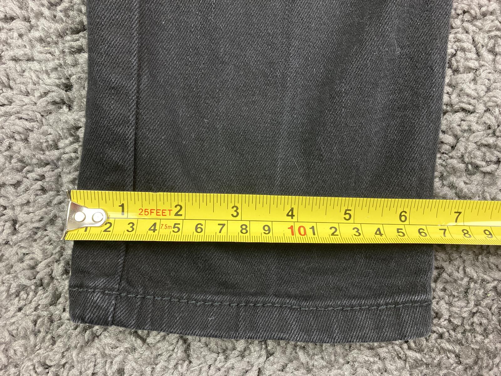 Levis 511 Slim Fit Jeans Mens 32x30 Faded Black Denim Pants Stretch