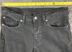 Levis 511 Slim Fit Jeans Mens 32x30 Faded Black Denim Pants Stretch