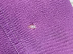 Sigrid Olsen Sport Women Pearl Snap Button Shirt Purple Long Sleeve Size M
