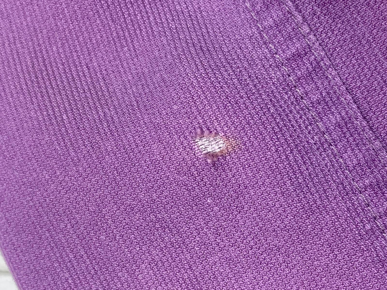 Sigrid Olsen Sport Women Pearl Snap Button Shirt Purple Long Sleeve Size M