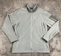 Marmot Lithium Mens Full Zip Fleece Jacket Gray Outdoor Hiking Layering Sz Large