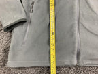 Marmot Lithium Mens Full Zip Fleece Jacket Gray Outdoor Hiking Layering Sz Large