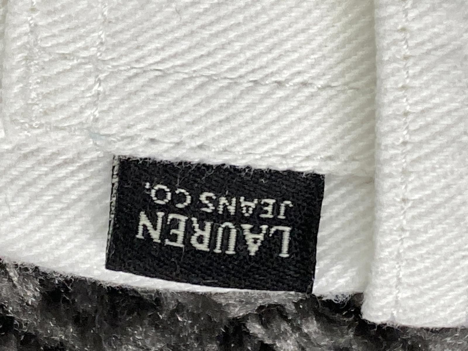 Lauren Jeans Co Ralph Lauren Womens White Denim Bermuda Shorts 100% Cotton Sz 10