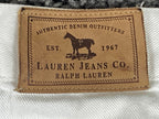 Lauren Jeans Co Ralph Lauren Womens White Denim Bermuda Shorts 100% Cotton Sz 10