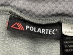 Marmot Lithium Mens Full Zip Fleece Jacket Gray Outdoor Hiking Layering Sz Large