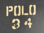 Vintage Polo Sport Ralph Lauren T-Shirt Men Black Spell Out Tee Sz L