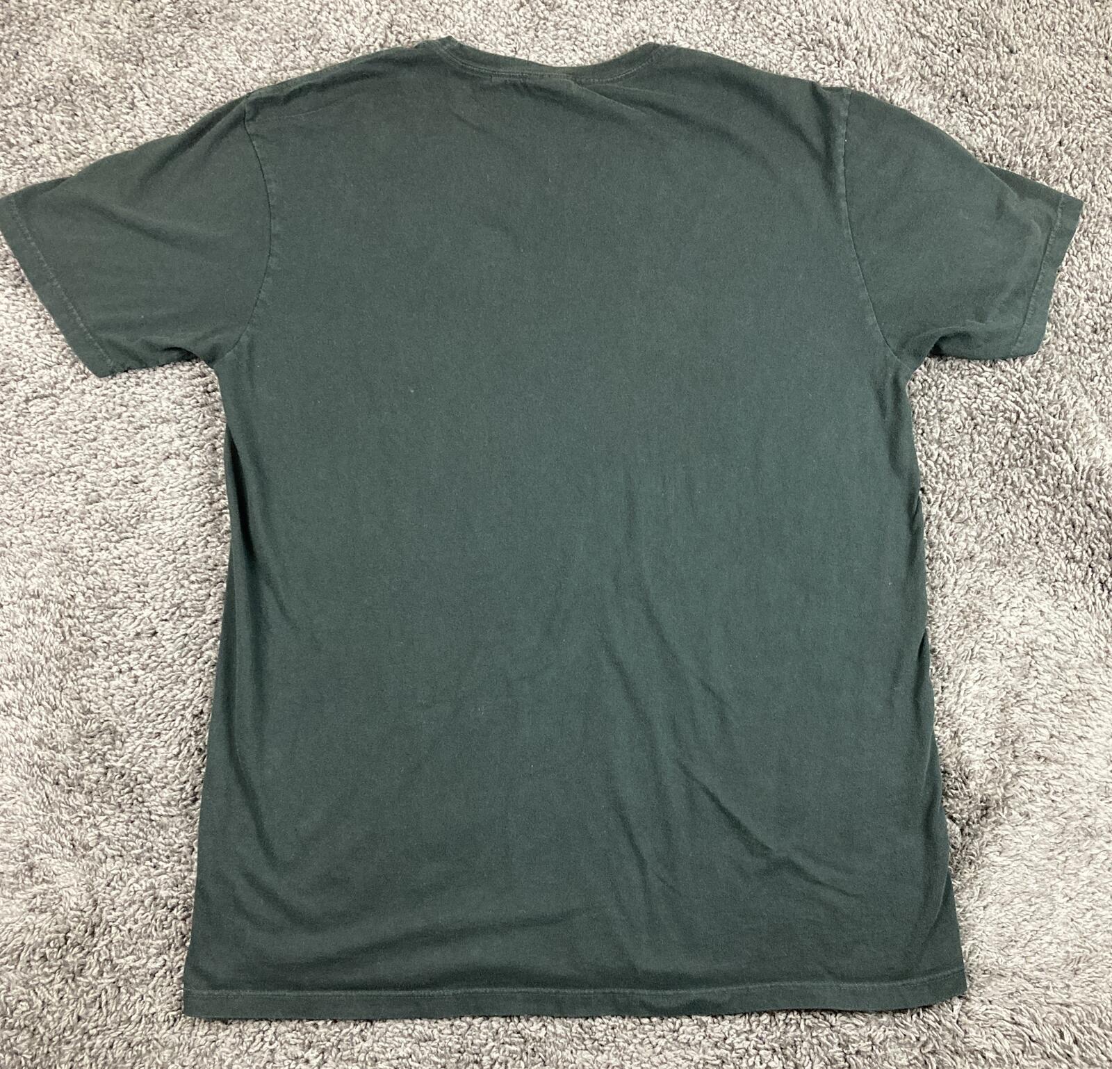 Vintage Polo Sport Ralph Lauren T-Shirt Men Black Spell Out Tee Sz L