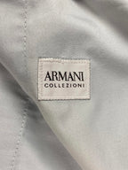Armani Collezioni Pants Mens Black Poly Tencel Blend Dress Trousers Sz 35x33