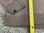 Splendid Eco Supersoft Pullover Sweatshirt Womens Brown Crew Neck Sz Medium