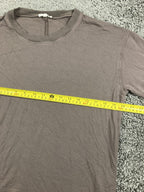 Splendid Eco Supersoft Pullover Sweatshirt Womens Brown Crew Neck Sz Medium