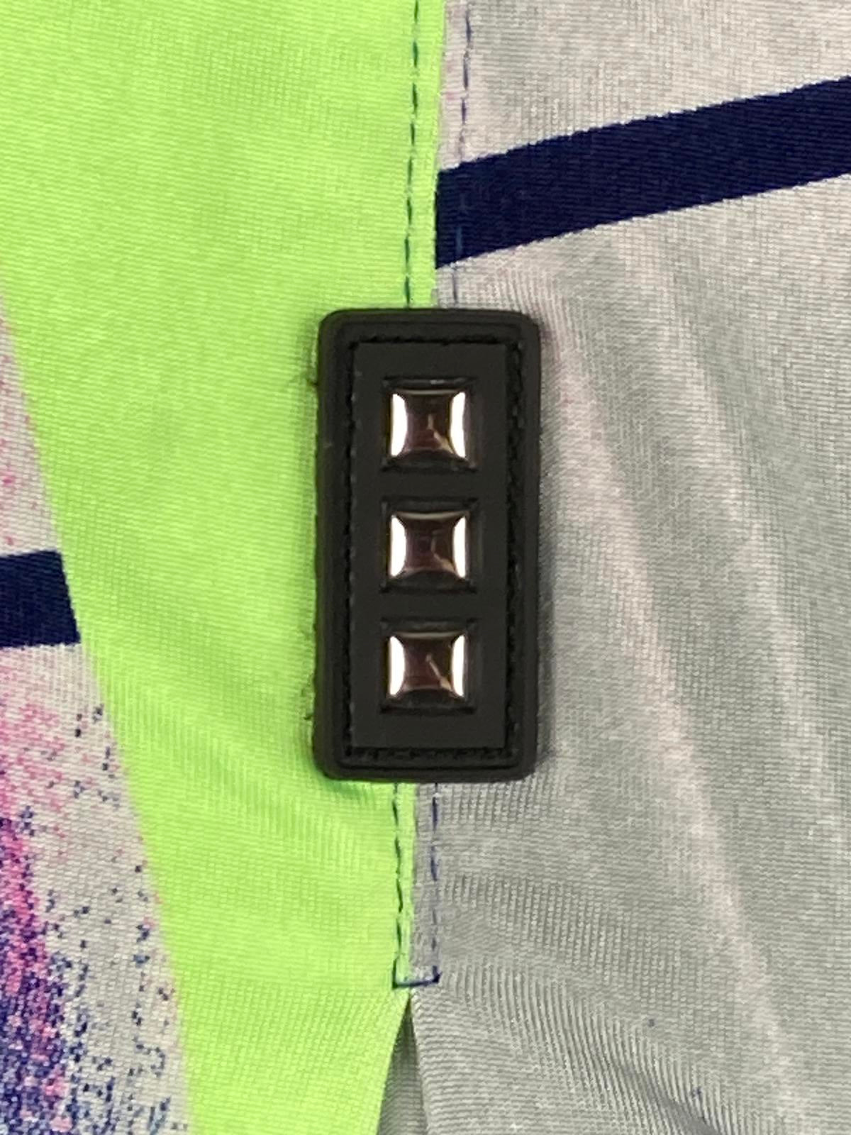 Jamie Sadock 1/4 Zip Pullover Abstract Print Stretch Golf Top Sz XL