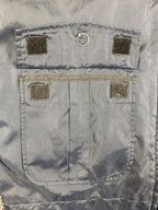 Vintage LawPro Navy Quartermaster Jacket Large NASA Apollo Patches