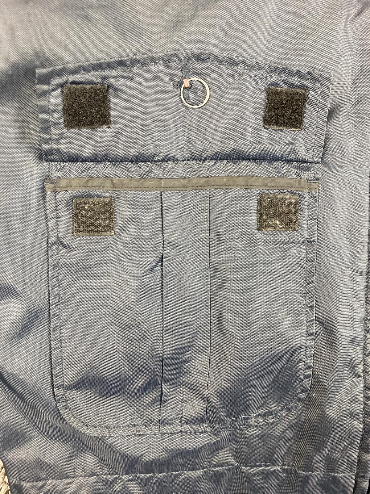 Vintage LawPro Navy Quartermaster Jacket Large NASA Apollo Patches