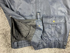 Vintage LawPro Navy Quartermaster Jacket Large NASA Apollo Patches