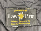 Vintage LawPro Navy Quartermaster Jacket Large NASA Apollo Patches