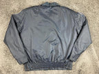 Vintage LawPro Navy Quartermaster Jacket Large NASA Apollo Patches
