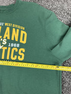 Oakland Athletics Sweatshirt Men's Green A's MLB Fanatics Crewneck Sz 2XL