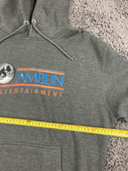 Amblin Entertainment Hoodie Men's Gray E.T. Bike Pullover Sweatshirt Sz L