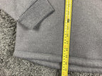 BC Clothing Co Heritage Mens Gray Waffle Knit Sherpa Lined Crewneck Sweater XL