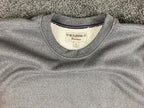 BC Clothing Co Heritage Mens Gray Waffle Knit Sherpa Lined Crewneck Sweater XL