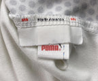 Puma Women’s Golf Polo Shirt White Pink Collar US Sz XXL