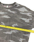 Athleta Studio to Street Camo Sweatshirt Womens Gray Camouflage Pullover Sz M