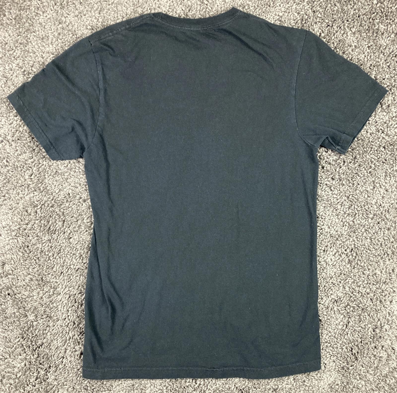 Pink Floyd Dark Side Of The Moon Graphic T Shirt Black World Tour Cotton Size S