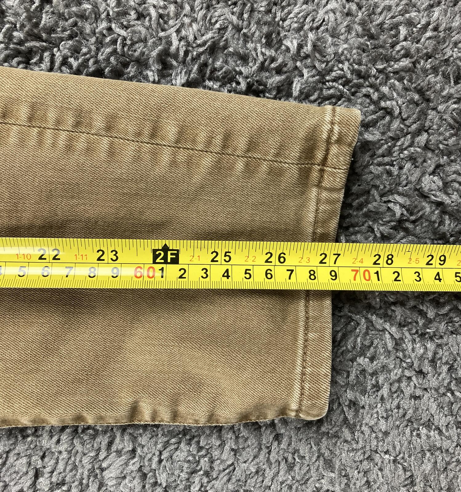 American Eagle AirFlex+ Jeans Men's Khaki Slim Straight Stretch Sz 28x30