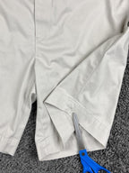 Brooks Brothers Men Advantage Chino Shorts Stretch Waistband Ivory 9" Inseam 36