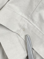 Brooks Brothers Men Advantage Chino Shorts Stretch Waistband Ivory 9" Inseam 36