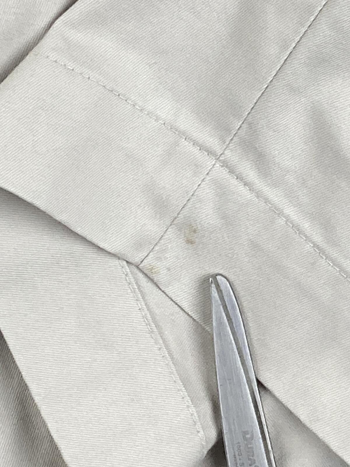 Brooks Brothers Men Advantage Chino Shorts Stretch Waistband Ivory 9" Inseam 36