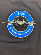 Threadfast Northrop Grumman F-35 Fighter Jet Business Management Graphic T Sz S