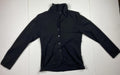 Oobe Button Front Funnel Collar Cardigan Sweater Women’s Size XS Black