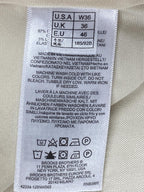 Brooks Brothers Men Advantage Chino Shorts Stretch Waistband Ivory 9" Inseam 36