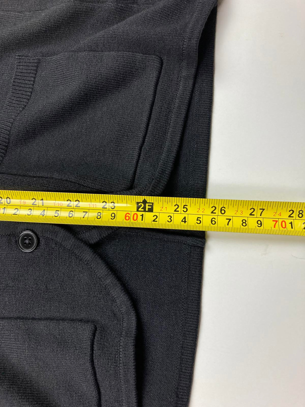 Oobe Button Front Funnel Collar Cardigan Sweater Women’s Size XS Black