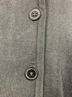 Oobe Button Front Funnel Collar Cardigan Sweater Women’s Size XS Black