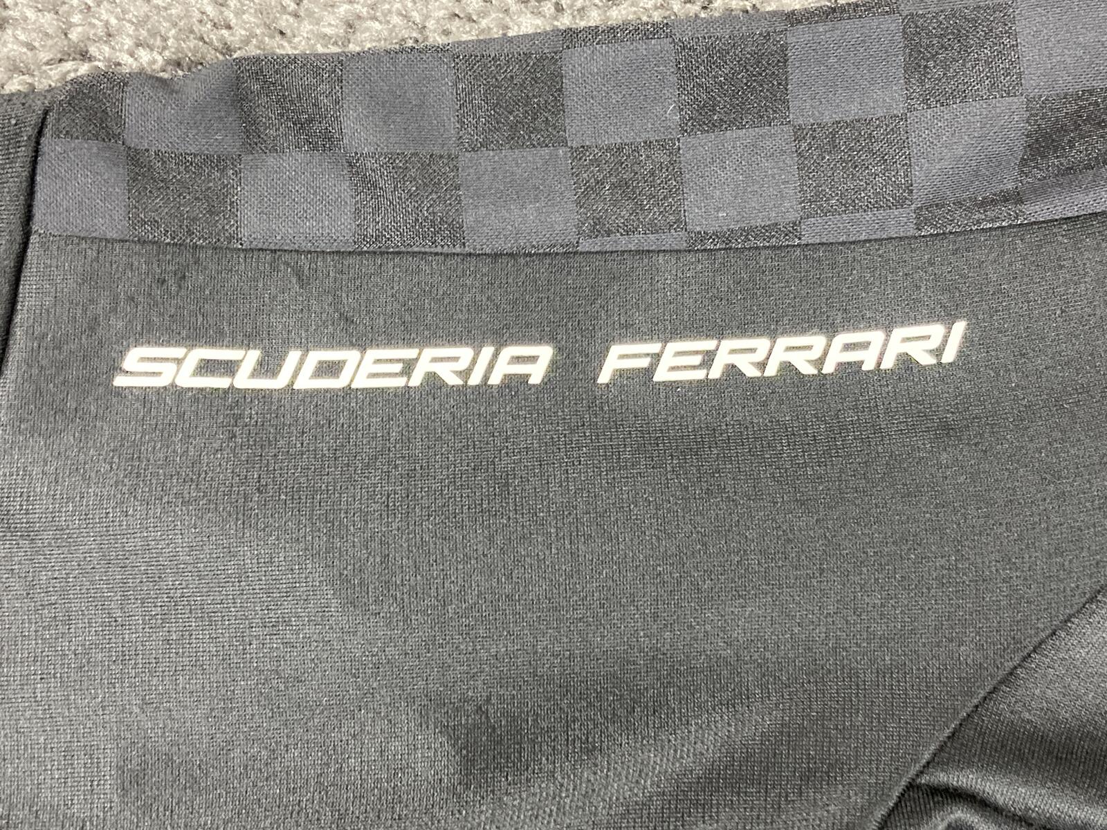 Puma Scuderia Ferrari Race MT7 Men Track Jacket Black Motorsport F1 Sz M Medium