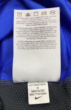 Nike Dri-FIT Racerback Shelf-Bra Tank Top Blue Black Stripe Women’s M 384019-060