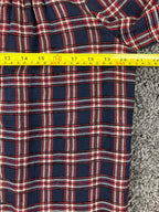 Gerard Darel Plaid Shirt Dress Womens Lined Wool Blend Long Sleeve Button Sz 10