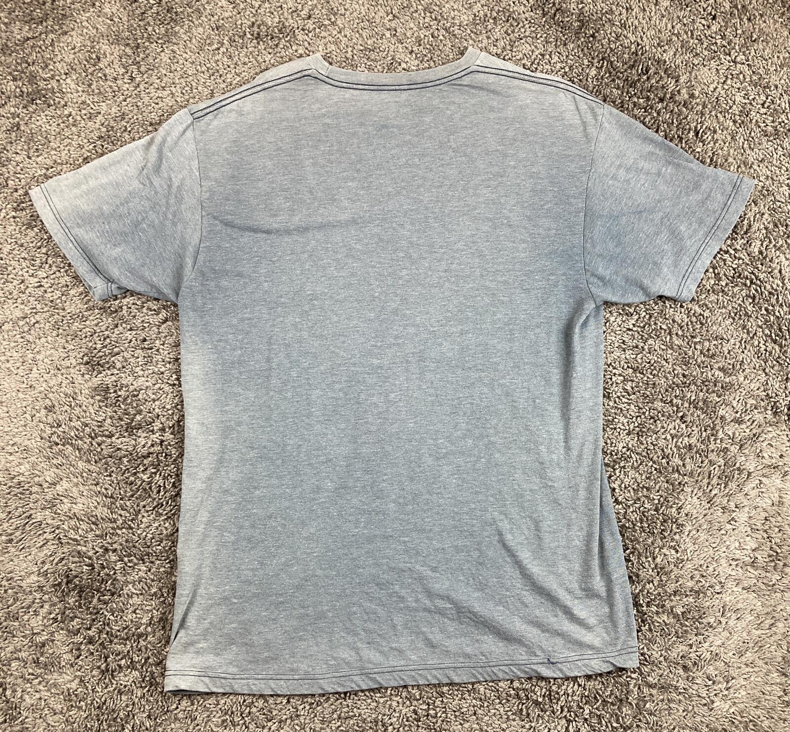 Marvel Avengers Age of Ultron Graphic T Shirt Mens Gray Mad Engine Heather Sz L