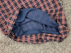 Gerard Darel Plaid Shirt Dress Womens Lined Wool Blend Long Sleeve Button Sz 10