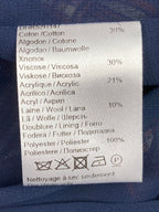 Gerard Darel Plaid Shirt Dress Womens Lined Wool Blend Long Sleeve Button Sz 10