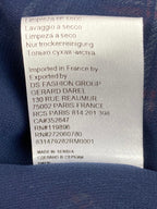 Gerard Darel Plaid Shirt Dress Womens Lined Wool Blend Long Sleeve Button Sz 10