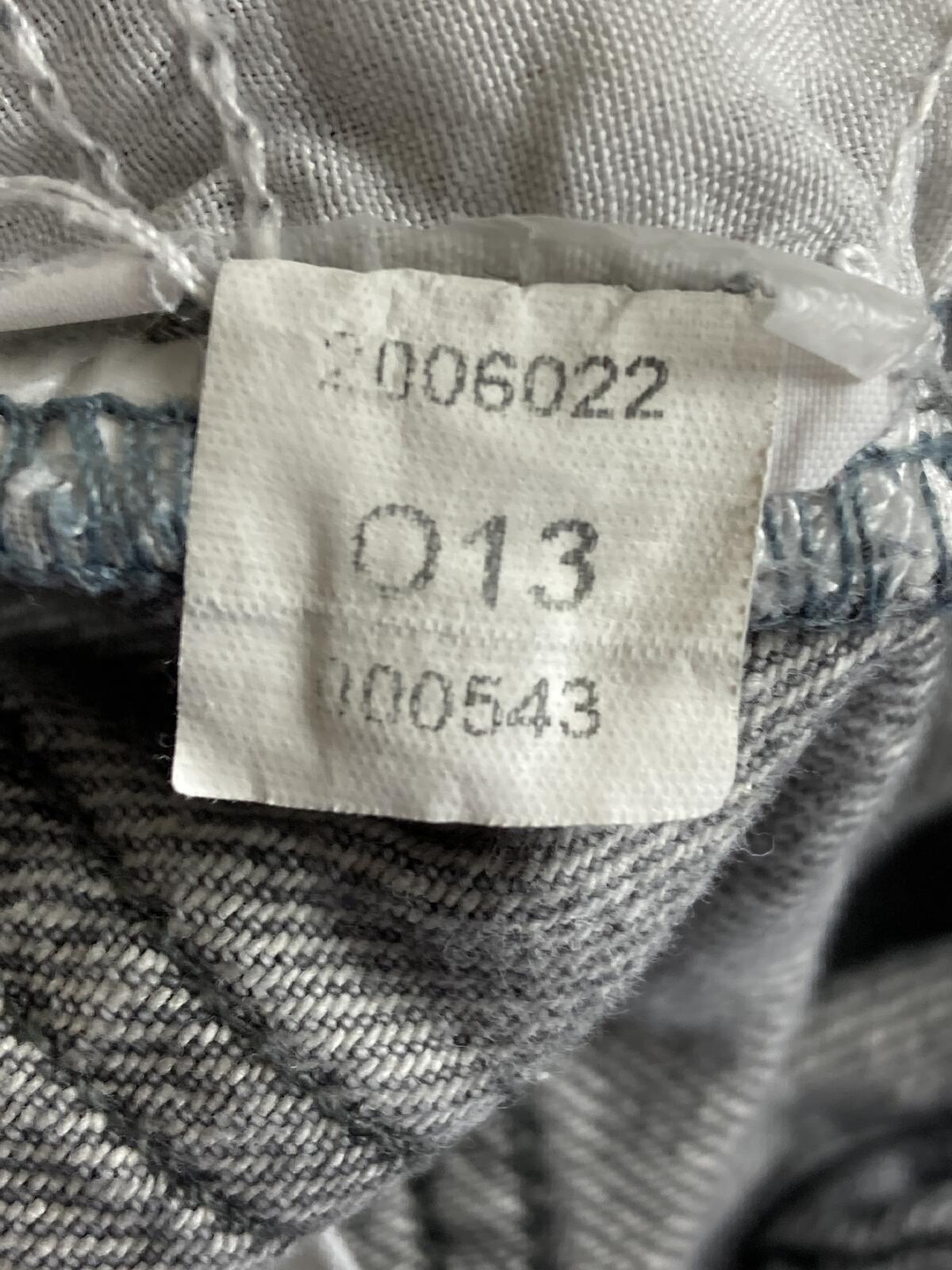 Zara Grey Paperbag Jeans High Waist Button Fly Tapered Acid Wash Womens Sz 0