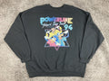 Disney Powerline Sweatshirt 2XL Black Rare Stand Our Tour 94 Goofy Max
