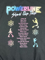 Disney Powerline Sweatshirt 2XL Black Rare Stand Our Tour 94 Goofy Max